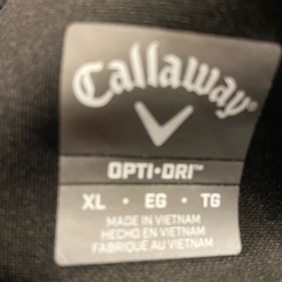 Calloway black pullover is perfect for golf, casual wear, anything you’d like. - Picture 5 of 6